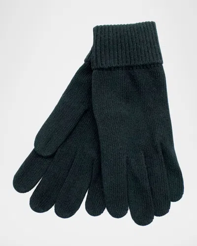 PORTOLANO MEN'S CASHMERE KNIT GLOVES 