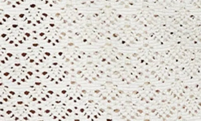 Pq Swim Drew Metallic Sheer Cover-up Shorts In Biscotti