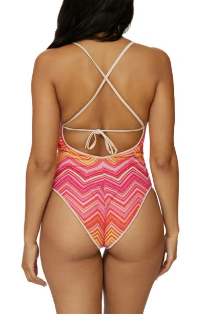 Pq Swim Margot One-piece Swimsuit In Cayenne