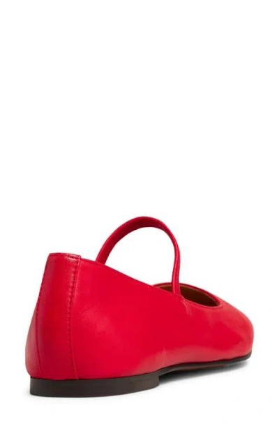 Shop Madewell The Greta Ballet Flat In Kilt Red