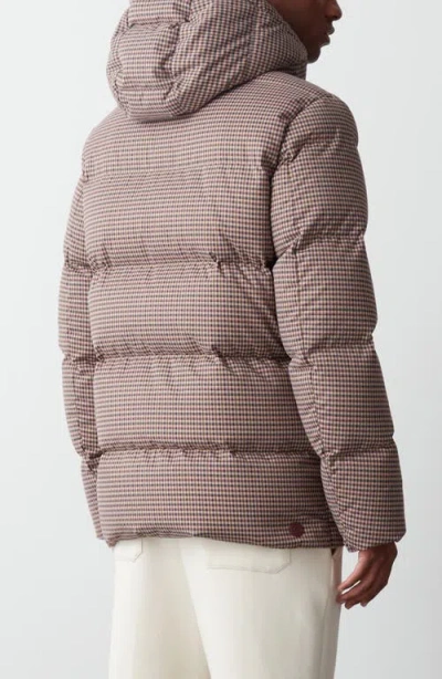 Colmar Amazing Water Repellent Down Puffer Jacket With Removable Hood In Arizona Pattern