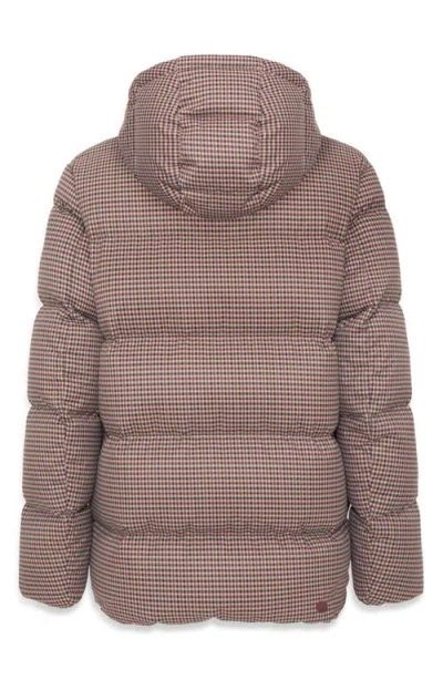 Colmar Amazing Water Repellent Down Puffer Jacket With Removable Hood In Arizona Pattern