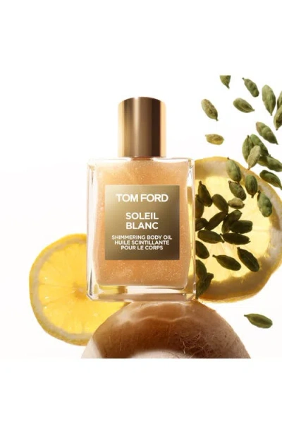 Tom Ford Soleil Blanc Eau De Parfum & Shimmer Body Oil Gift Set (limited Edition) $340 Value In No Color
