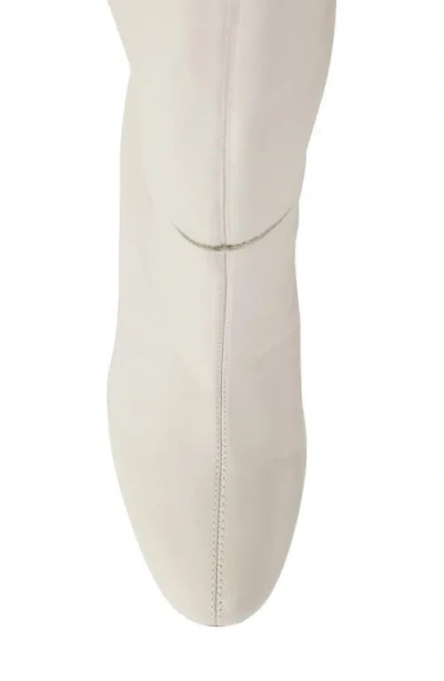 Karl Lagerfeld Paris Vani Knee High Boot In Soft White