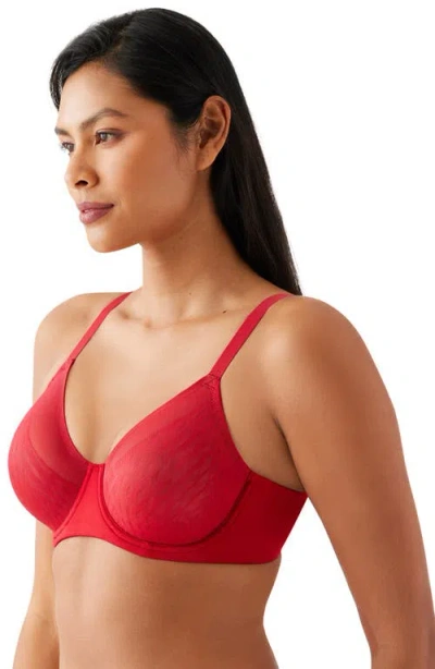 Wacoal Elevated Allure Full Coverage Underwire Bra In Equestrian Red
