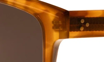 Raen Lumis 54mm Polarized Square Sunglasses In Santa Fe/smoke Polarized