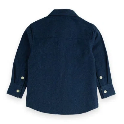 Sovereign Code Arlo Button Down Shirt In Naval Academy