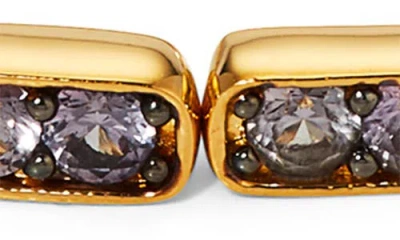 Nadri Crystal Bangle In Gold