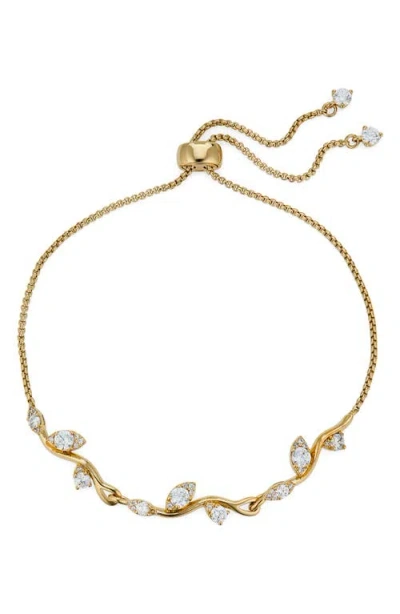 Nadri Whimsy Adjustable Bolo Bracelet In Gold