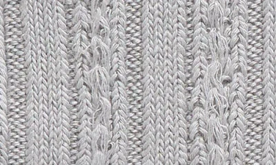 NORDSTROM NORDSTROM TEXTURED SCALLOP EDGE CREW SOCKS 