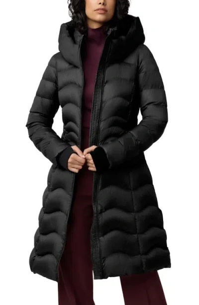 Soia & Kyo Lita Down Lightweight Coat In Black