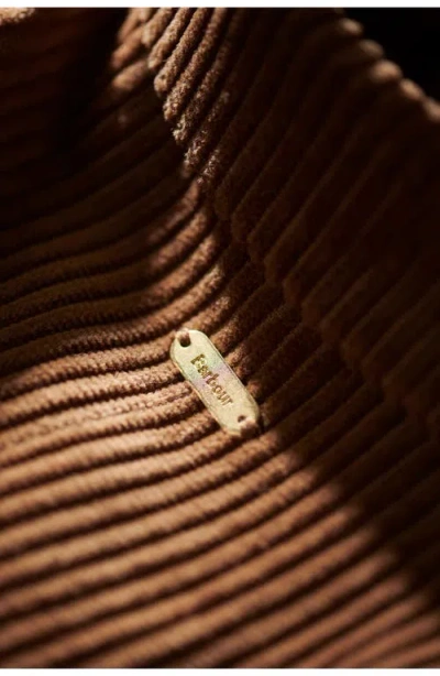 Barbour Samara Cotton Corduroy Jacket In Sienna