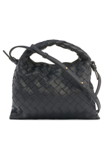 Bottega Veneta Mini Hop Bag In Shadow