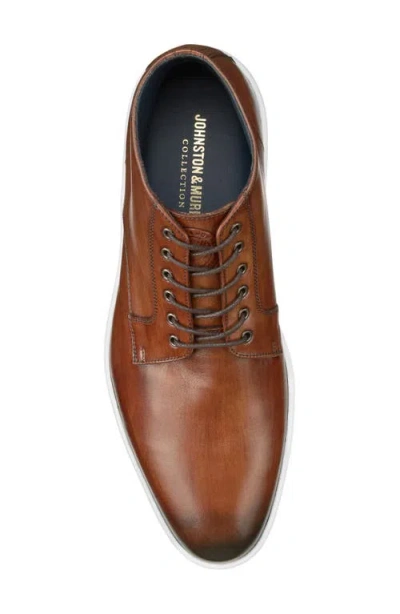 Johnston & Murphy Bolivar Plain Toe Chukka Boot In Brown Hand-stained It Calfskin