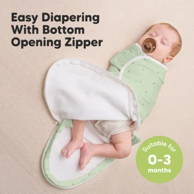 Keababies 3-pack Soothe Zippy Swaddle Wrap In Bunnies