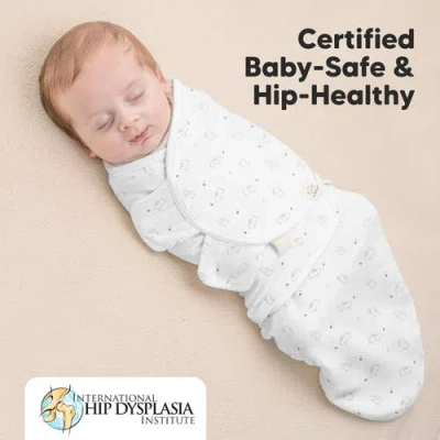 Keababies 3-pack Soothe Zippy Swaddle Wrap In Bunnies