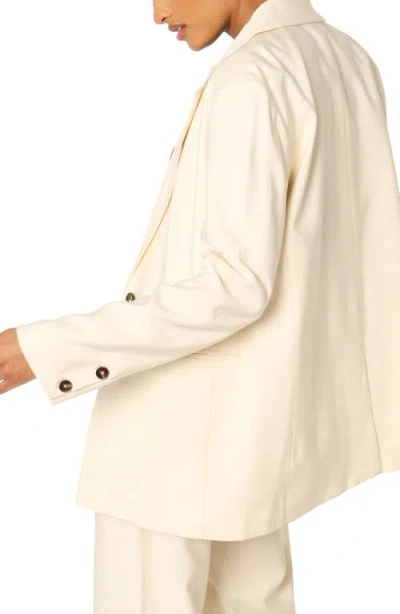 Petal And Pup Petal & Pup Noelle Oversize Blazer In White