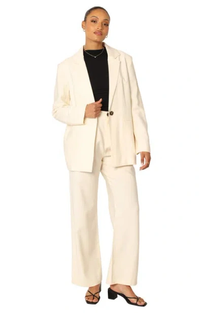 Petal And Pup Petal & Pup Noelle Oversize Blazer In White