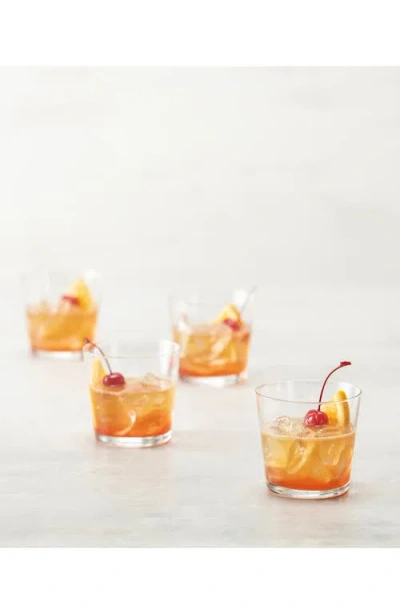 Fortessa Together Set Of 4 Tritan Crystal Double Old Fashioned Glasses In Clear