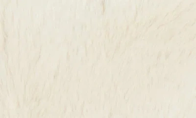 Apparis Coco Faux Fur Mittens In Latte