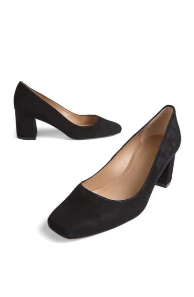 Lk Bennett Sally Square Toe Pump In Black