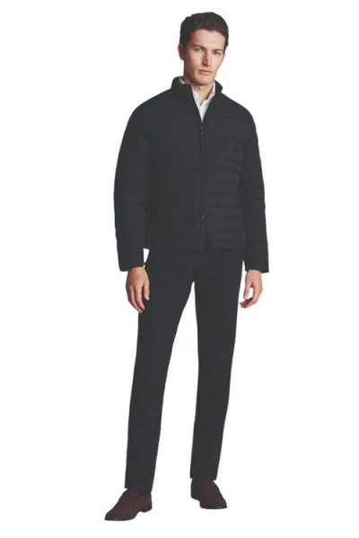 Charles Tyrwhitt Lightweight Quilted Jacket In Navy