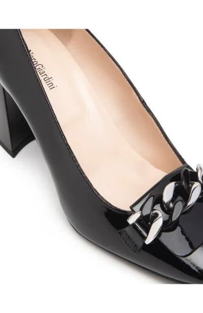 Nerogiardini Chain Link Pump In Black