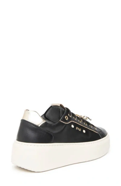 Shop Nerogiardini Gems Platform Sneaker In Black