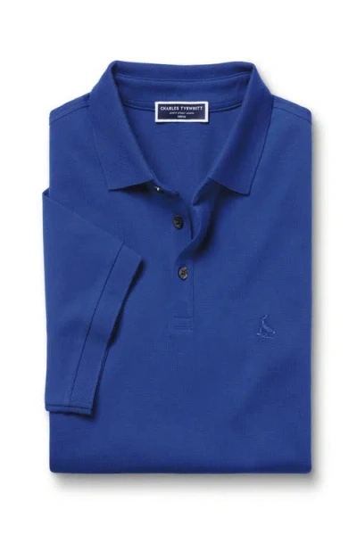 CHARLES TYRWHITT CHARLES TYRWHITT SOLID SHORT SLEEVE COTTON TYRWHITT PIQUE POLO 