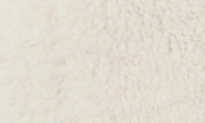 Paige Rhone Genuine Shearling & Suede Jacket In Ecru/black