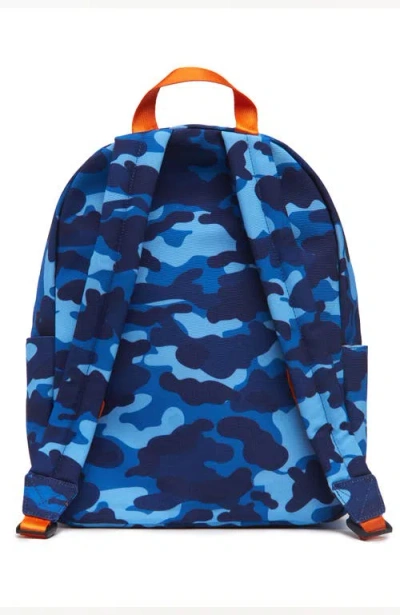 Little Chicken Kids' Camo Backpack In Blue Multi