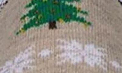 Memoi Assorted 3-pack Christmas Crew Socks In Black/nude