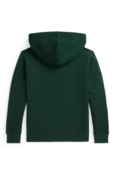 Polo Ralph Lauren Felpa Polo Bear Con Cappuccio In College Green Bear