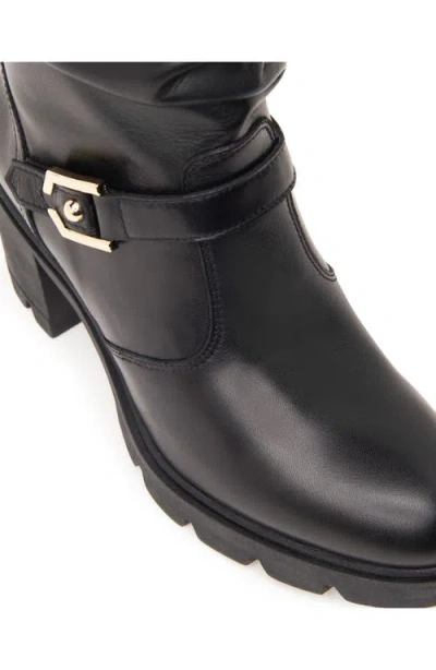 Nerogiardini Platform Moto Bootie In Black