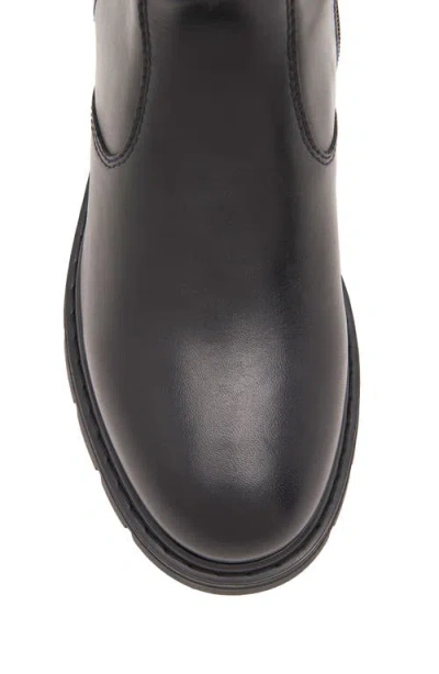 Nerogiardini Logo Strap Bootie In Black