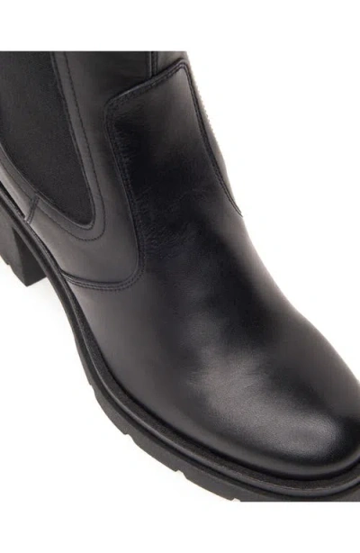 Nerogiardini Leather Heeled Chelsea Booties In Black