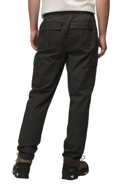 Prana Palisades Organic Cotton Blend Cargo Pants In Dark Iron