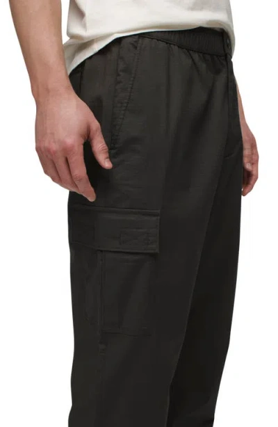 Prana Palisades Organic Cotton Blend Cargo Pants In Dark Iron