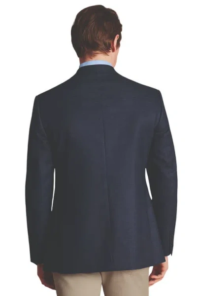 Shop Charles Tyrwhitt Proper Blazer Slim Fit Jacket In Steel Blue