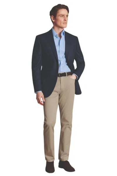 Charles Tyrwhitt Proper Blazer Slim Fit Jacket In Steel Blue