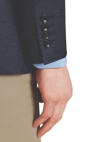 Charles Tyrwhitt Proper Blazer Slim Fit Jacket In Steel Blue