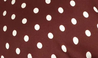 Favorite Daughter The Ruby Polka Dot Top In Sangria Ditsy Dot