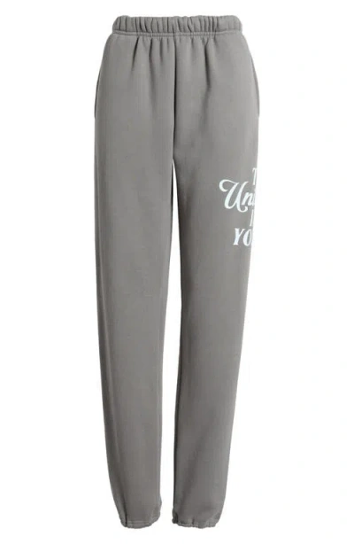 The Mayfair Group The Universe Graphic Joggers In Grey