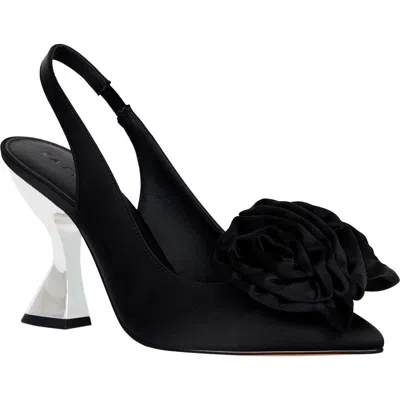 Katy Perry Women's Laterr High Flower Heels In Black