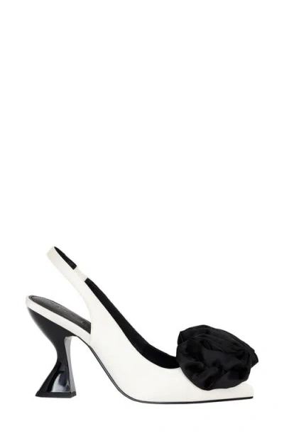 KATY PERRY KATY PERRY THE LATERR HIGH FLORAL SLINGBACK POINTED TOE PUMP 