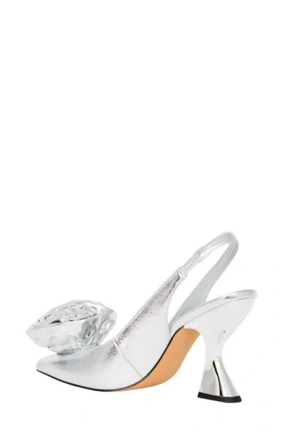 Katy Perry Women's Laterr High Flower Heels In Silver