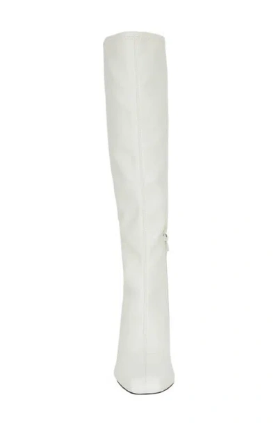 Shop Katy Perry The Hollow Wedge Knee High Boot In Optic White