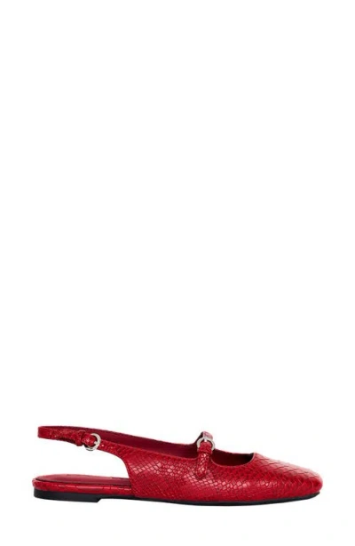 Katy Perry Women's Evie Slingback Flats In Cranberry