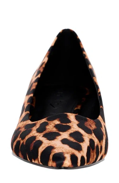 Katy Perry The Micro Heel Pointed Toe Pump In Coffee Multi
