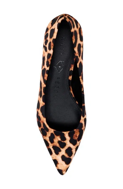 Katy Perry The Micro Heel Pointed Toe Pump In Coffee Multi